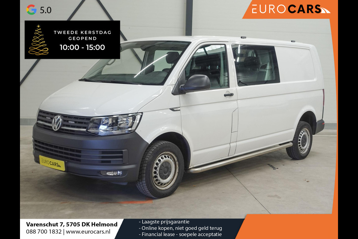 Volkswagen Transporter L2 Dubbele cabine Automaat 150PK Navi Trekhaak Cruisecontrol Airco #