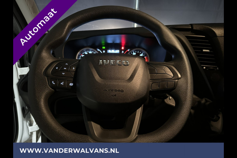 Iveco Daily 35C16V 156pk Automaat L3H2 L4H2 Dubbel lucht 3500kg Trekvermogen Euro6 Airco | Bijrijdersbank