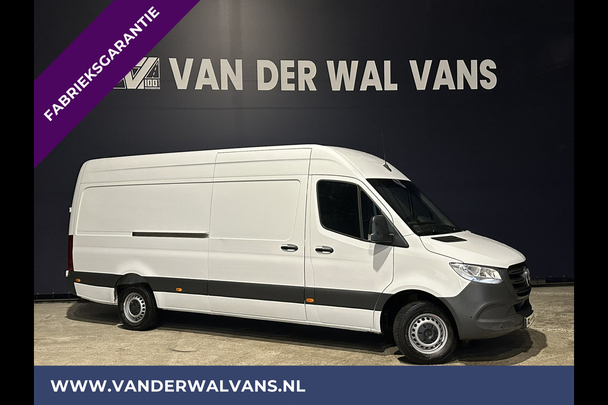 Mercedes-Benz Sprinter 317 CDI 170pk L3H2 Fabrieksgarantie Euro6 Airco | Camera | Apple Carplay | Android Auto Cruisecontrol, Parkeersensoren, Bijrijdersbank, Stoelverwarming, MBUX