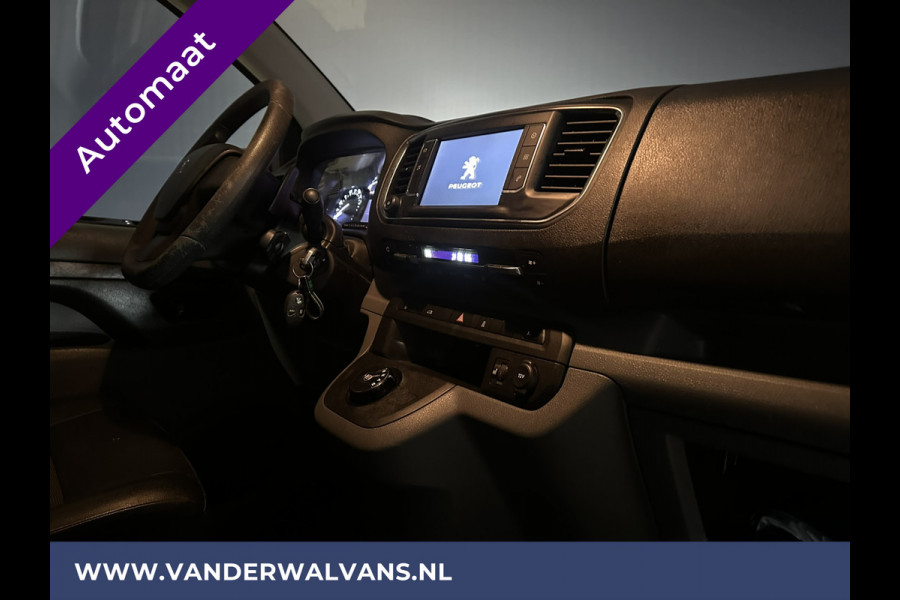 Peugeot Expert 1.6 BlueHDI Automaat L2H1 Euro6 Airco | 2x zijdeur | Trekhaak | Camera | Apple Carplay | Android Auto Cruisecontrol, Parkeersensoren, Stoelverwarming, Bijrijdersbank