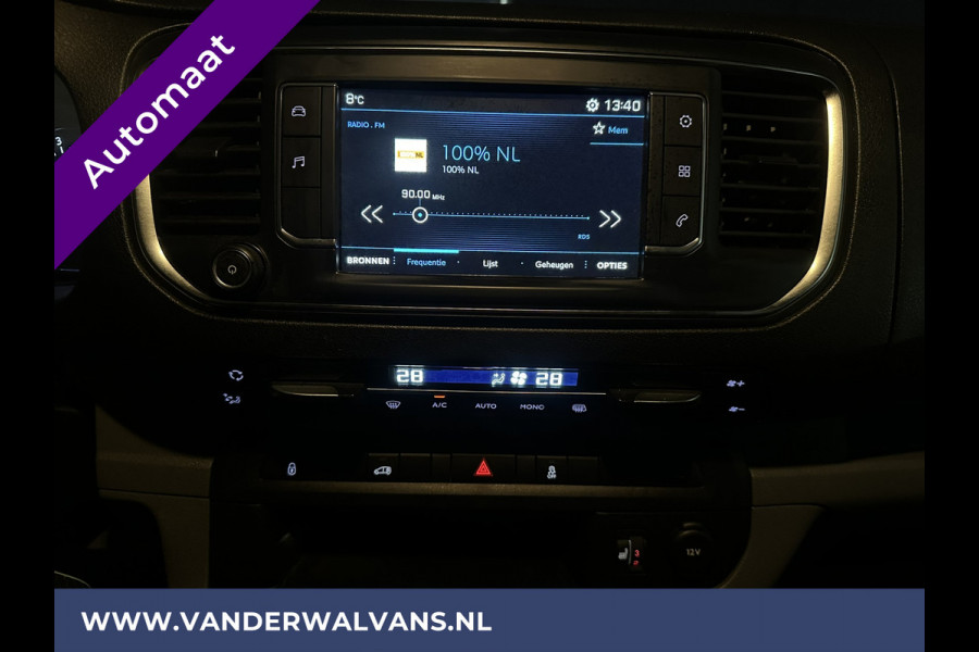 Peugeot Expert 1.6 BlueHDI Automaat L2H1 Euro6 Airco | 2x zijdeur | Trekhaak | Camera | Apple Carplay | Android Auto Cruisecontrol, Parkeersensoren, Stoelverwarming, Bijrijdersbank