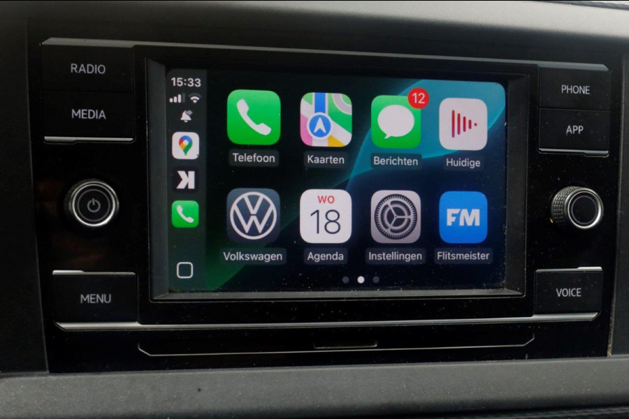 Volkswagen Transporter T6.1 2.0 TDI Lang D.C. Open Laadbak Airco/CarPlay 02-2021