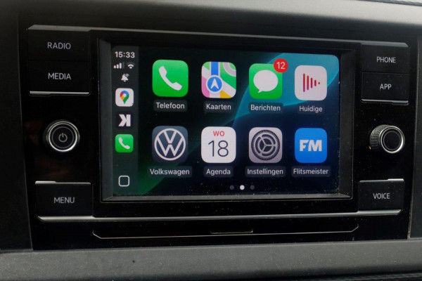 Volkswagen Transporter T6.1 2.0 TDI Lang D.C. Open Laadbak Airco/CarPlay 02-2021