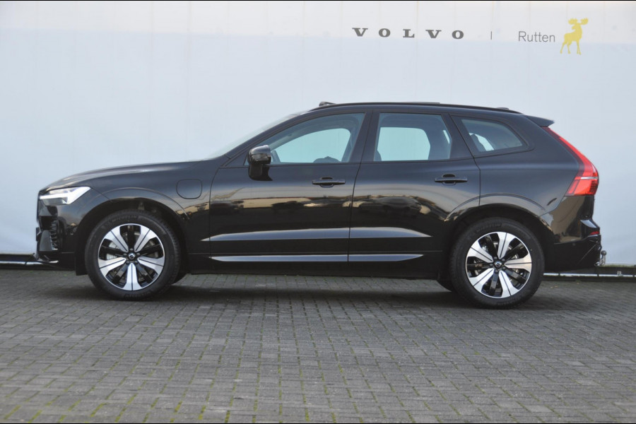 Volvo XC60 T6 350PK Long Range AWD Plus Dark / Panoramisch schuif-kantel dak / Lederen bekleding / Elektrisch bedienbare voorstoelen met geheugen / 360 Camera / Stoelverwarming voor en achter / Apple Carplay / Trekhaak / BLIS /