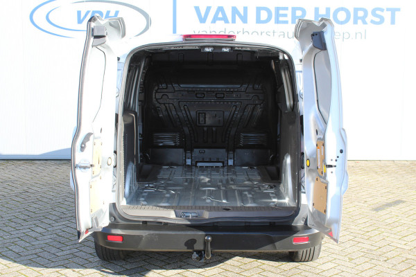 Ford Transit Connect 1.5-100pk EcoBlue L2. Erg nette Ford Transit Connect L2 / verlengde uitvoering. Airco, telefoonvoorbereiding, trekhaak, verwarmd voorraam, mistverlichting, LM wielen, metallic lak, bijrijdersbank etc