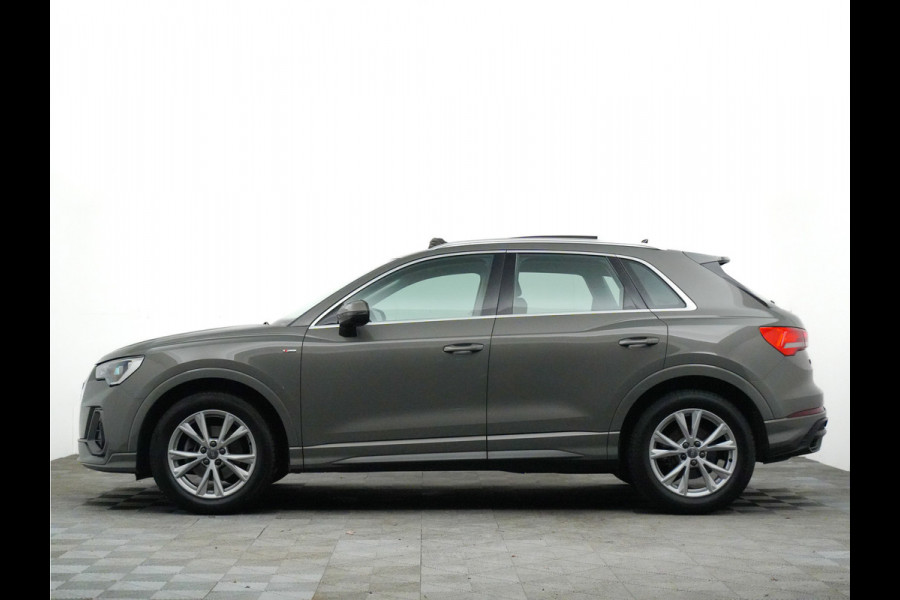 Audi Q3 35 TFSI 150pk Aut7 S-Line (leer,virtual dash,panodak,360,matrix)