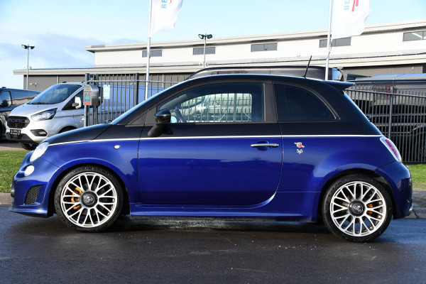 Fiat 500 1.4 T-Jet Abarth Custom Virtual, Leder, Airco, 136PK, Mistlampen, UNIEK!