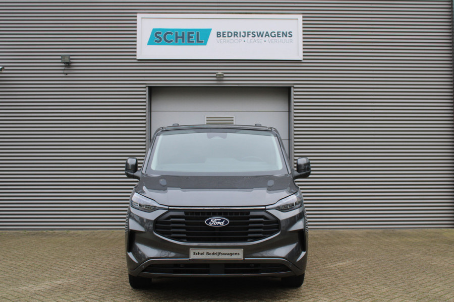 Ford Transit Custom 320 2.0 TDCI L2H1 Limited 150pk - 2x Schuifdeur - Adaptive Cruise - Verwarmd stuur - Blind spot - Navigatie - Camera - Draadloos