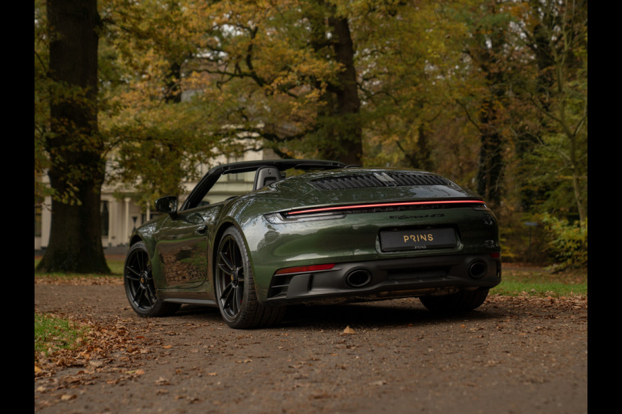 Porsche 911 Cabrio 992 Carrera 4 GTS | PTS Oak Green | SportDesign | Full Xpell PPF | 1e eigenaar