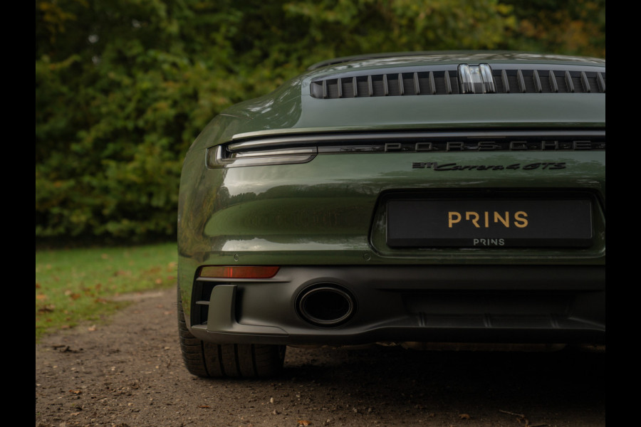 Porsche 911 Cabrio 992 Carrera 4 GTS | PTS Oak Green | SportDesign | Full Xpell PPF | 1e eigenaar