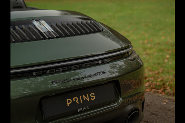 Porsche 911 Cabrio 992 Carrera 4 GTS | PTS Oak Green | SportDesign | Full Xpell PPF | 1e eigenaar