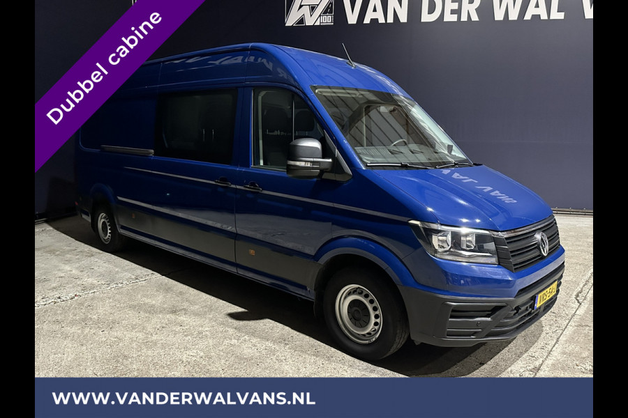 Volkswagen Crafter 2.0 TDI 177pk 3500kg Trekhaak L4H3 L3H2 Dubbele Cabine Airco | 7-Zits | Camera | Parkeersensoren