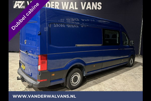 Volkswagen Crafter 2.0 TDI 177pk 3500kg Trekhaak L4H3 L3H2 Dubbele Cabine Airco | 7-Zits | Camera | Parkeersensoren