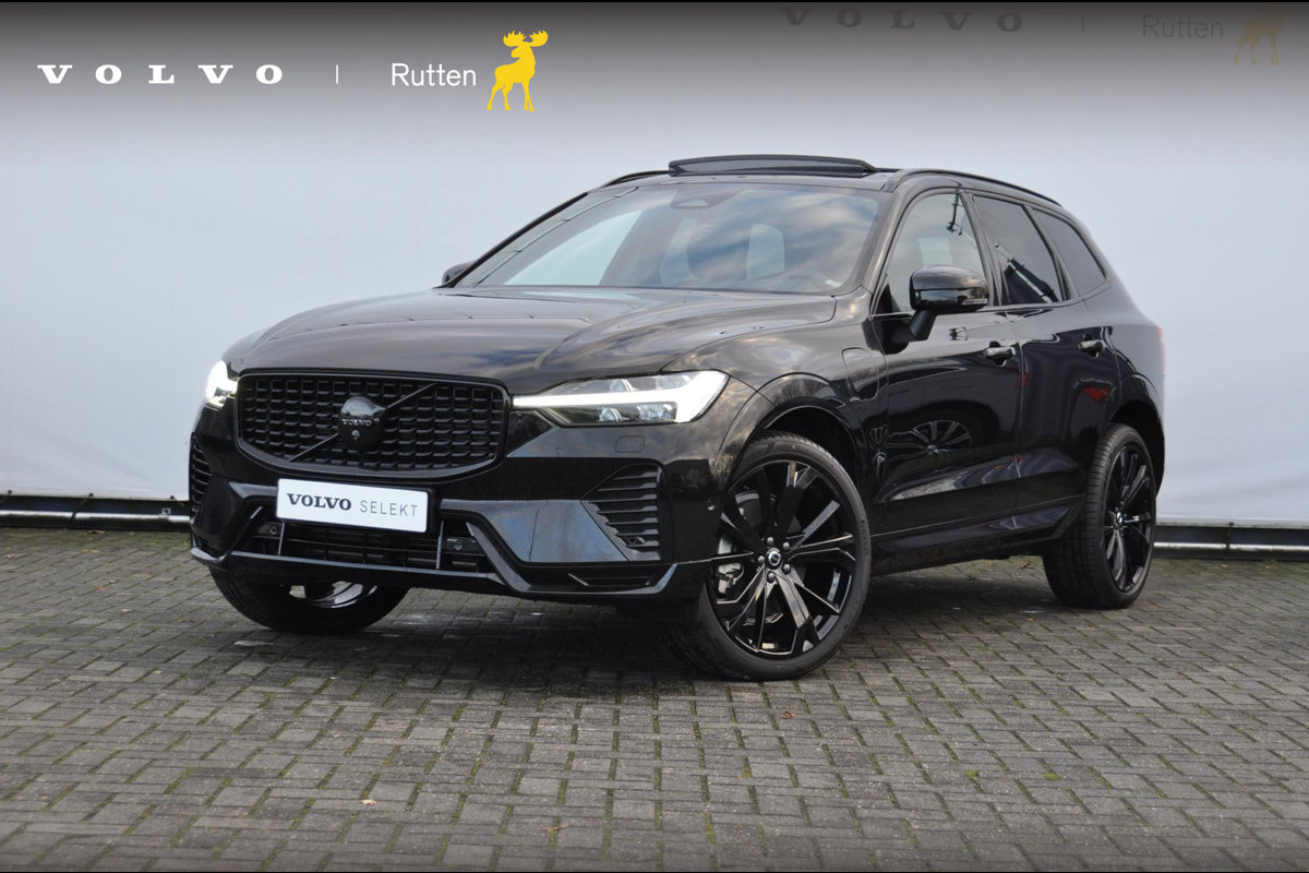 Volvo XC60 T6 350PK AWD Ultra Black Edition Long range / Head-up display / Harman Kardon audio / Panoramadak / BLIS / Elektrisch bedienbare voorstoelen / Memory seats / Verwarmbare stoelen / Keyless entry /