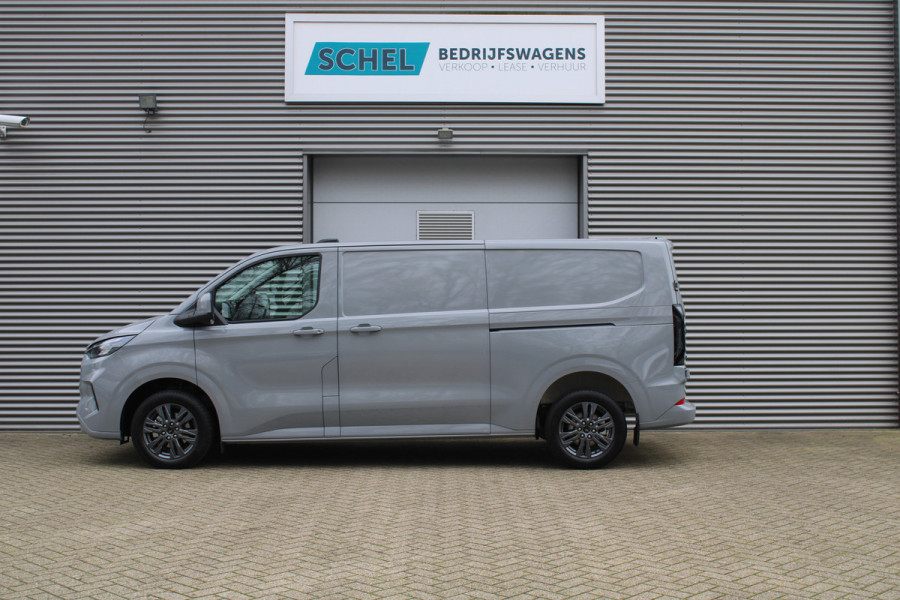 Ford Transit Custom 320 2.0 TDCI L2H1 Limited 150pk - 2x Schuifdeur - Adaptive Cruise - Verwarmd stuur - Blind spot - Navigatie - Camera - Draadloos