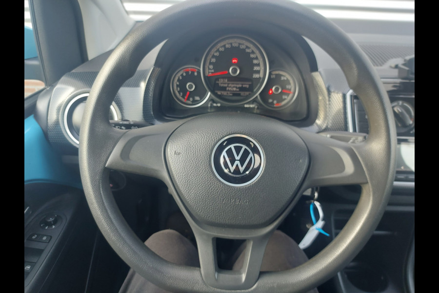 Volkswagen up! 1.0 BMT take up!, airco ,lane assist,cruisecontrol, stoelverwarming, achteruitrijcamera, parkeersensoren achter,