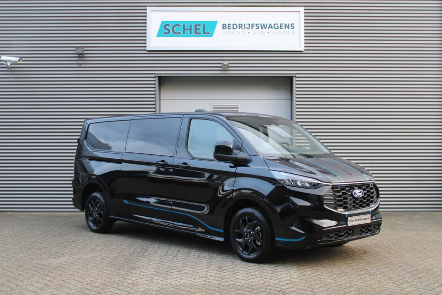 Ford Transit Custom 320 2.0TDCI 170pk L2H1 Sport DC AWD - Adaptive Cruise - LED - Blind Spot - Elektrische trekhaak - Navigatie - Camera - Rijklaar