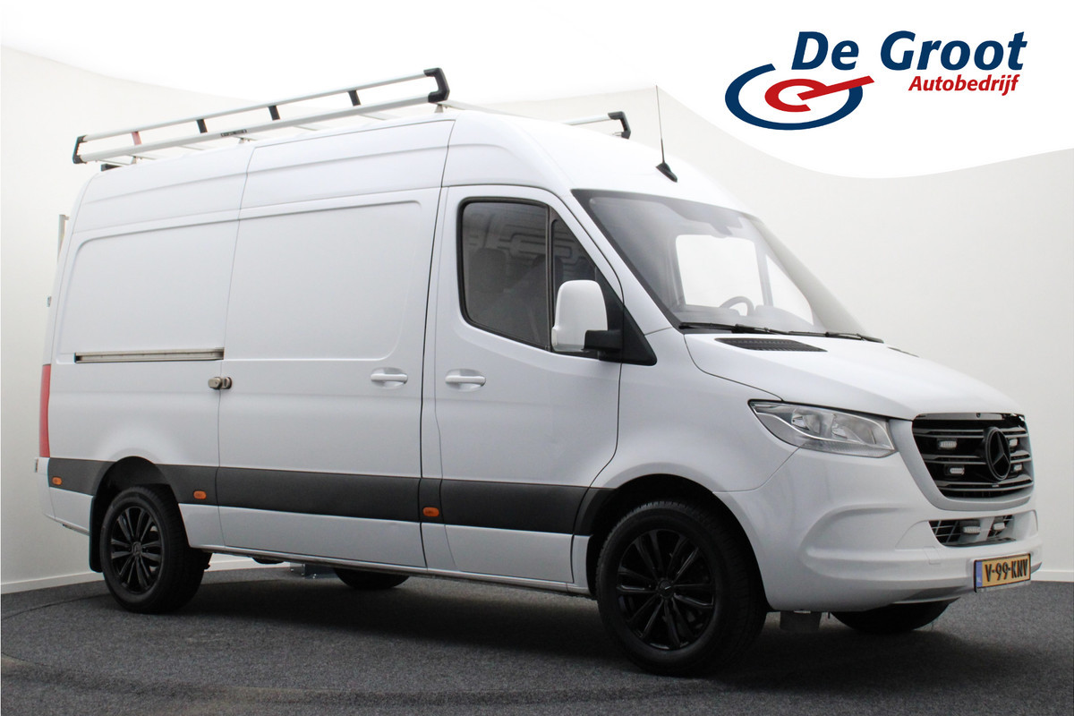 Mercedes-Benz Sprinter 314 2.2 CDI L2H2 Automaat 3-Zits, Imperiaal, Camera, Airco, Apple CarPlay, Trekhaak 3500 KG, 18''