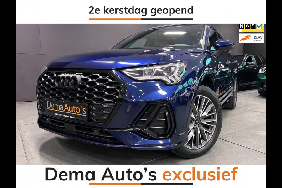 Audi Q3 Sportback 45 TFSI e S Edition BLACK-LINE PANO/V-COCKPIT/NAVI/DAB/LED///