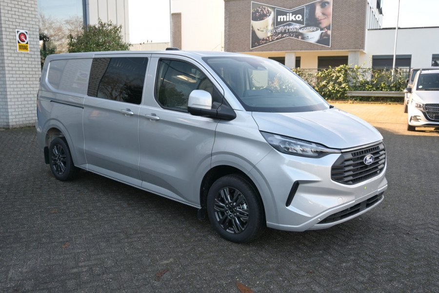 Ford Transit Custom 300L 2.0 TDCI L2H1 Limited DC Driver Assistance Pack Premium, Middenconsole, Inklapbare trekhaak