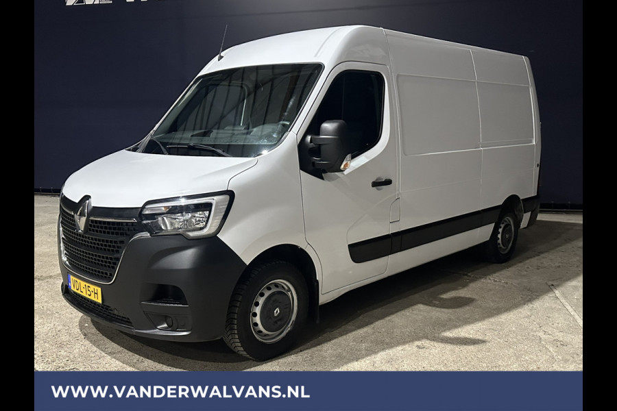 Renault Master 2.3dCi 136pk L2H2 Euro6 Airco | LED | Navigatie | 2500kg Trekhaak cruisecontrol, parkeersensoren, oprijplaat, bijrijdersbank