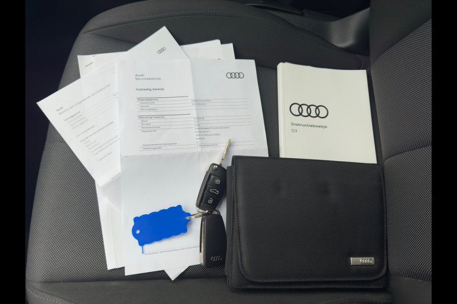 Audi Q3 35 TFSI Pro Line VAN 30.900 VOOR 28.440 EINDEJAARSVOORDEEL 2.460,- | ORIG. NL. NAP KM. | 1E EIGENAAR | TREKHAAK