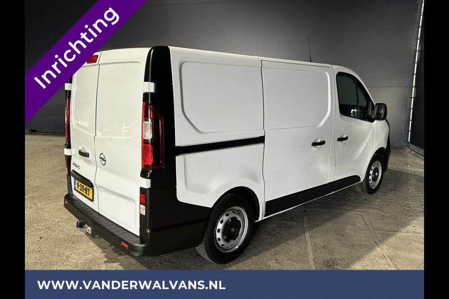 Opel Vivaro 1.6 CDTI L1H1 inrichting Euro6 Airco | Navigatie | 3-Zits | Trekhaak cruisecontrol, parkeersensoren, bijrijdersbank