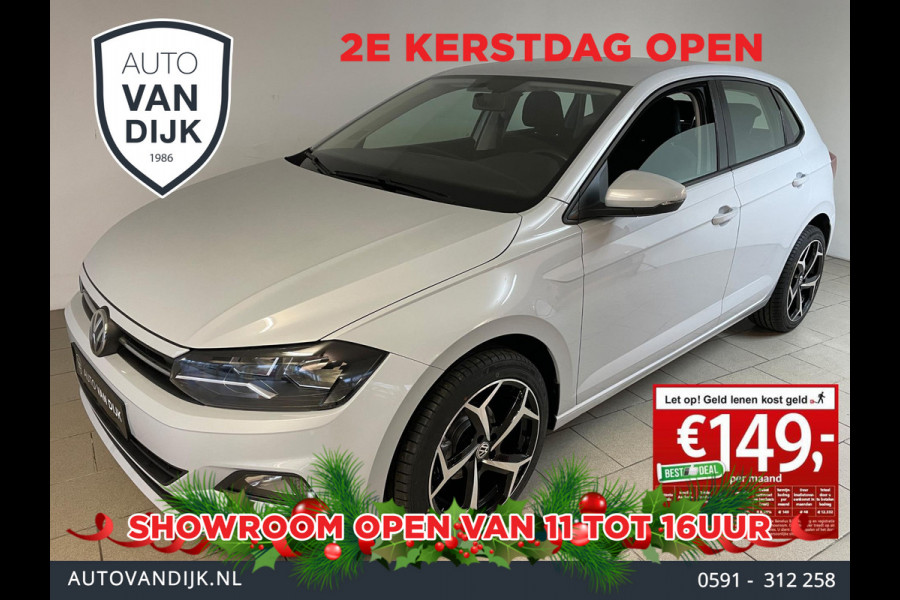 Volkswagen Polo 1.0 TSI Comfortline AIRCO NAVI CRUISE BLUETOOTH 17INCH VELGEN APPLE CARPLAY METALLIC LAK ZEER NETTE AUTO