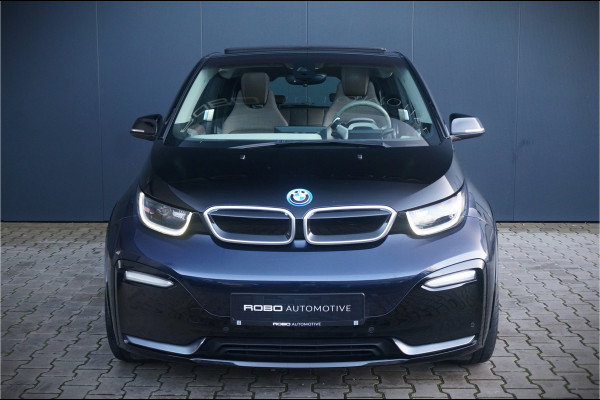 BMW i3 S Executive Edition 120Ah 42 kWh | Panoramadak | Leer | Warmtepomp | Adaptive Cruise Control | Navigatie | Keyless | Parkeersensoren | Stoelverwarming | Camera | Dealer Onderhouden | NAP | BTW