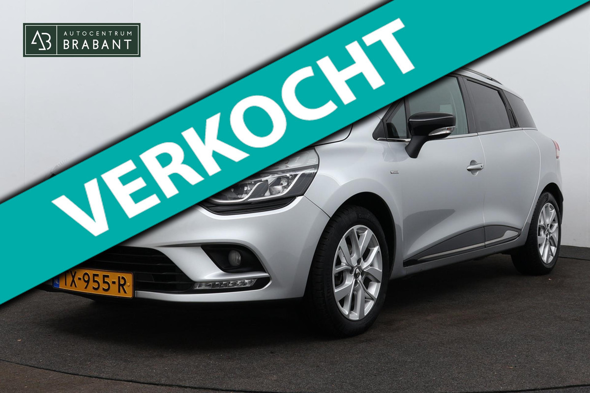 Renault Clio Estate 0.9 TCe Limited (NAVIGATIE, PARKEERSENSOREN, MULTIMEDIA, LED, 1e EIGENAAR, GOED ONDERHOUDEN)