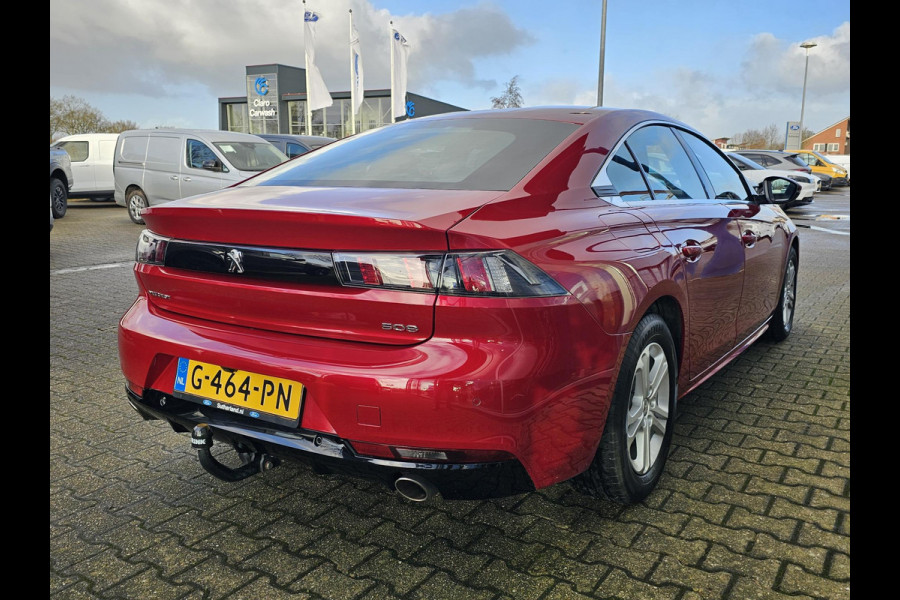 Peugeot 508 1.6 PureTech Blue Lease Active 180 pk | Zeer netjes | Virtual cockpit | Schakelbediening stuur | Lane assist | Trekhaak | Apps etc.