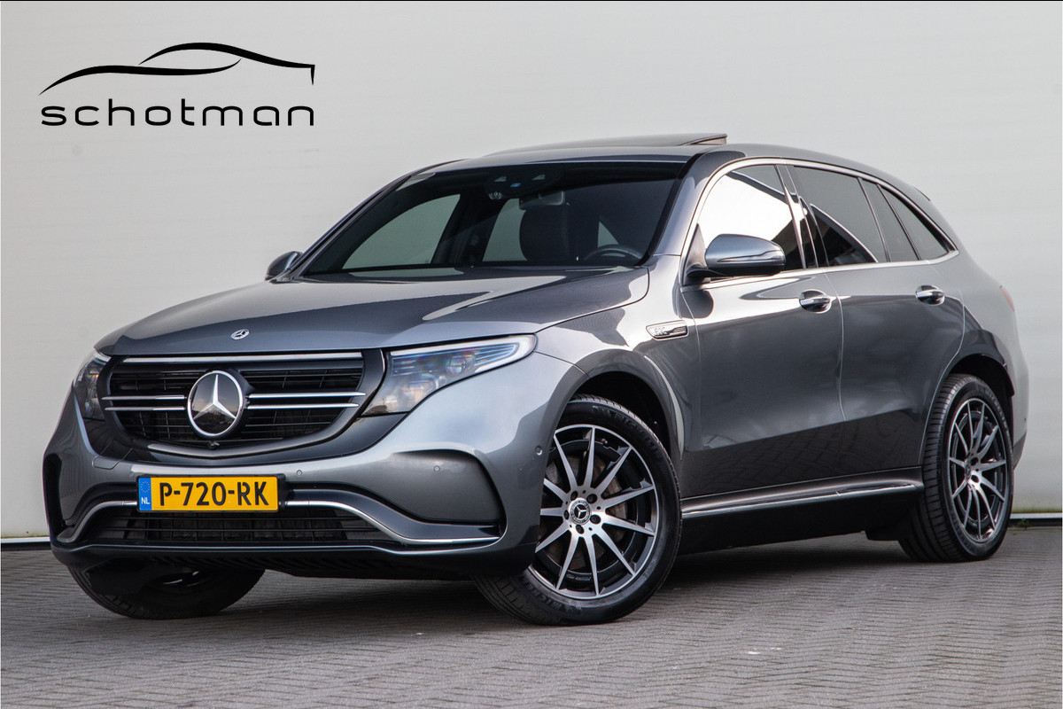 Mercedes-Benz EQC 400 4MATIC AMG Premium, Schuifdak, Distronic, Trekhaak 2021