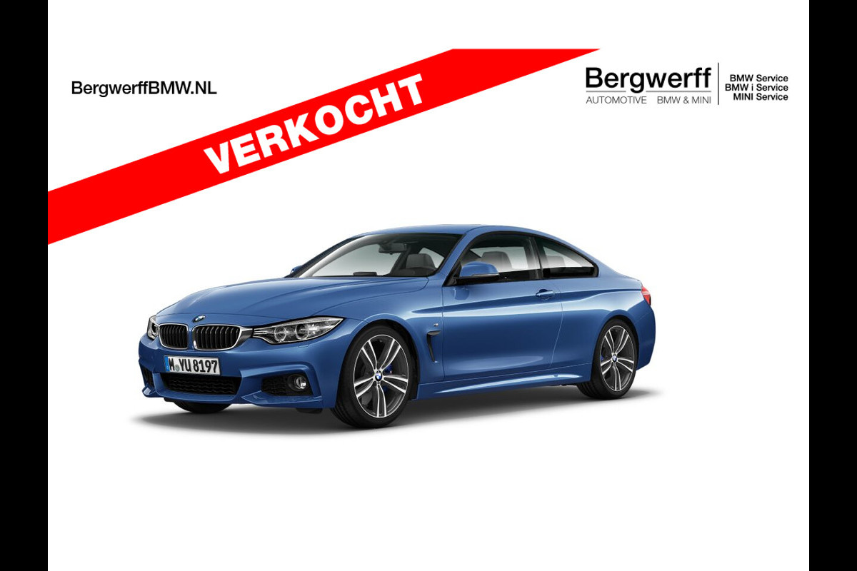 BMW 4 Serie Coupé 420i M-Sport - M-Performance - Hifi - Navi Prof - Stoelverwarming