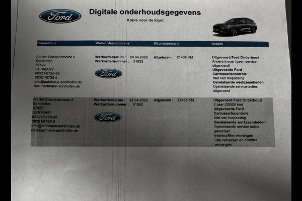 Ford Kuga 2.5 PHEV ST-Line X / 225 PK / Panoramadak / Adaptive Cruise / Navi + Camera / Elek. Achterklep / Stoel + Stuurverwarming