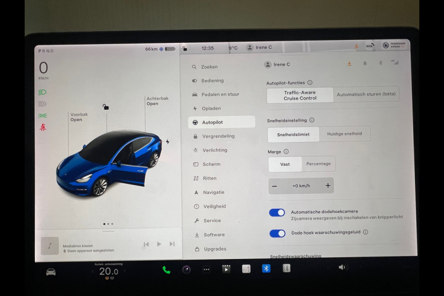 Tesla Model 3 Standard RWD Plus 60 kWh|Lage km|Pano|Leer|Auto Pilot