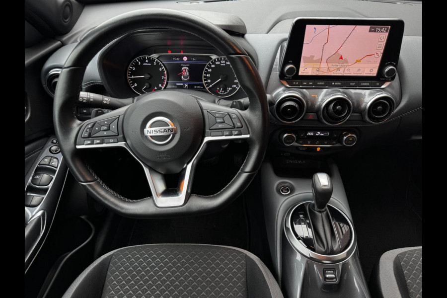 Nissan Juke 1.0 DIG-T Enigma / Trekhaak / Navigatie + Camera / Automaat / Climate Control / Stoelverwarming / Full-LED