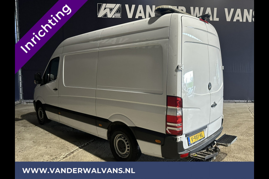 Mercedes-Benz Sprinter 316 CDI 164pk L2H2 inrichting Euro6 Airco | 2800kg Trekhaak | Camera cruisecontrol, parkeersensoren