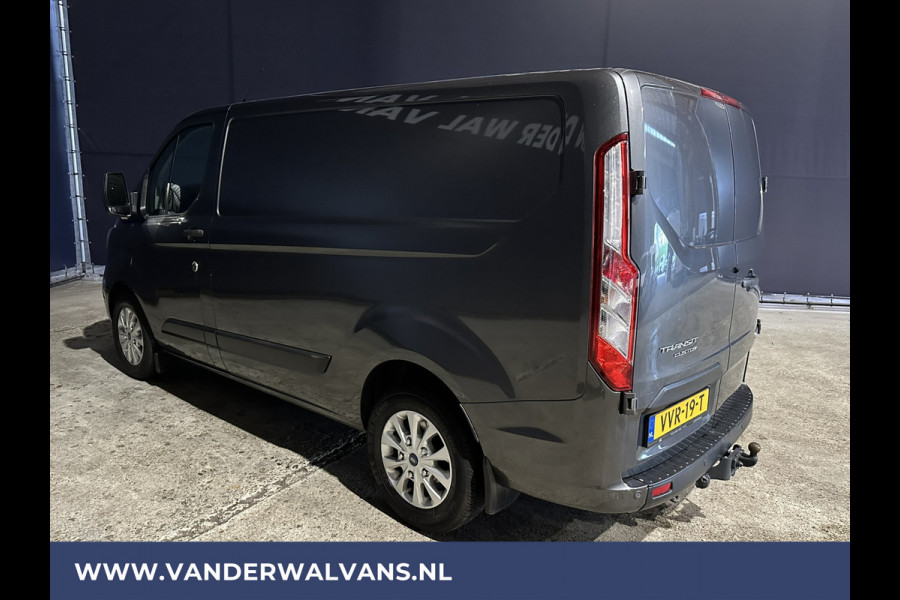 Ford Transit Custom 2.0TDCI 130pk L1H1 Airco | Navigatie | Apple Carplay + Android | LED | Lane Assist Parkeersensoren, Cruisecontrol, Bijrijdersbank, Lane-Assist, 2500KG Trekhaak