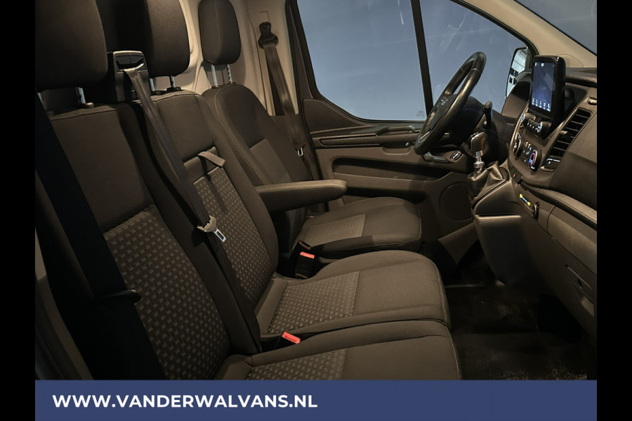 Ford Transit Custom 2.0TDCI 130pk L1H1 Airco | Navigatie | Apple Carplay + Android | LED | Lane Assist Parkeersensoren, Cruisecontrol, Bijrijdersbank, Lane-Assist, 2500KG Trekhaak