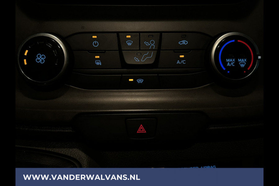 Ford Transit Custom 2.0TDCI 130pk L1H1 Airco | Navigatie | Apple Carplay + Android | LED | Lane Assist Parkeersensoren, Cruisecontrol, Bijrijdersbank, Lane-Assist, 2500KG Trekhaak