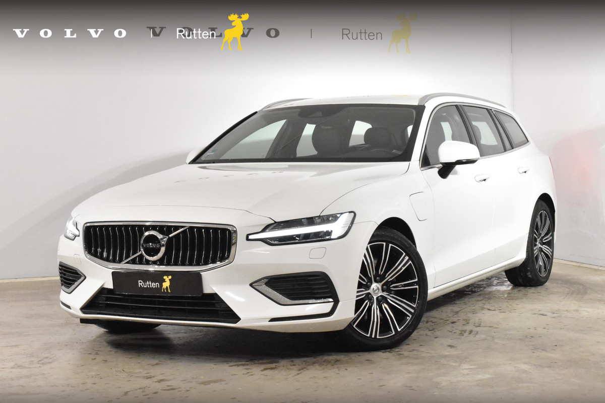 Volvo V60 T6 340PK Automaat Recharge AWD Inscription / Adaptieve cruise/ BLIS/ Adaptieve koplampen/ Elektrische stoel/ Parkeersensoren met camera/ Elektrische achterklep/ Apple CarPlay/ On call