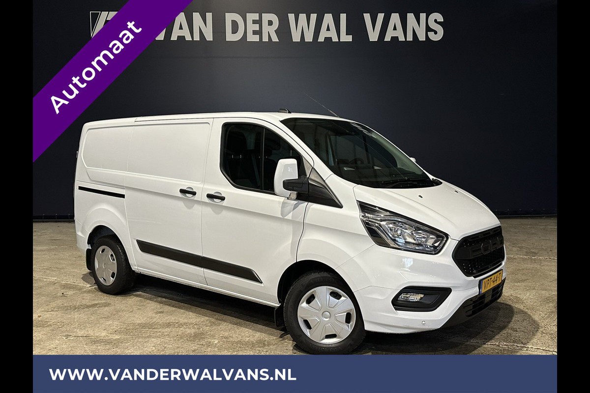 Ford Transit Custom 2.0 TDCI 130pk Automaat L1H1 Euro6 Airco | Apple Carplay | Camera | Cruisecontrol | Trekhaak parkeersensoren, verwarmde voorruit