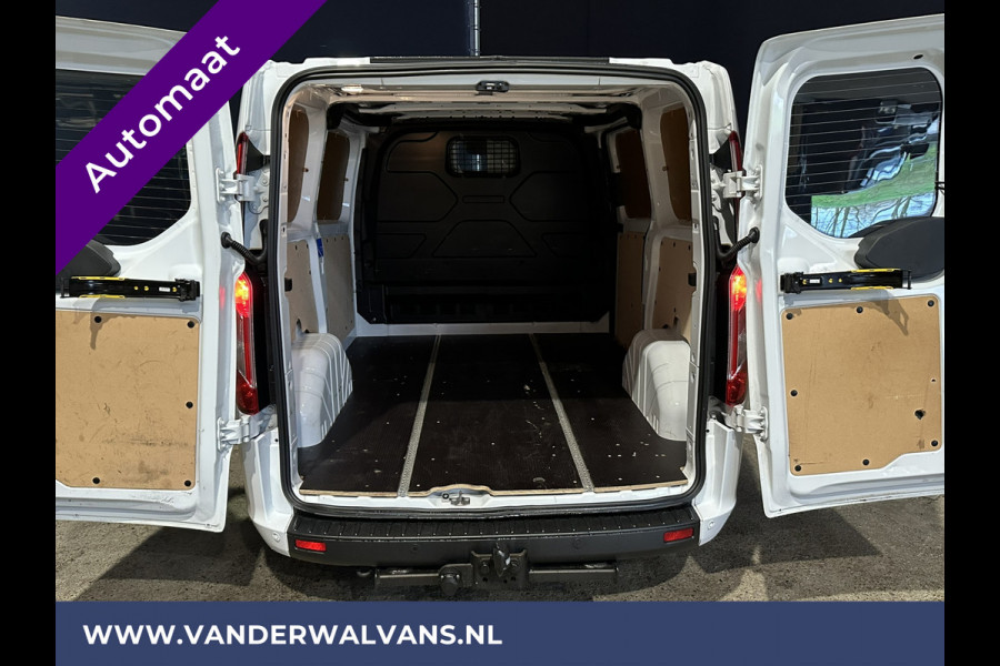 Ford Transit Custom 2.0 TDCI 130pk Automaat L1H1 Euro6 Airco | Apple Carplay | Camera cruisecontrol, parkeersensoren, verwarmde voorruit, trekhaak