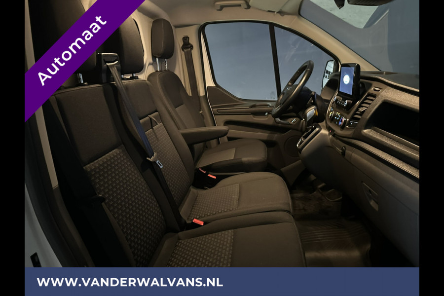 Ford Transit Custom 2.0 TDCI 130pk Automaat L1H1 Euro6 Airco | Apple Carplay | Camera cruisecontrol, parkeersensoren, verwarmde voorruit, trekhaak