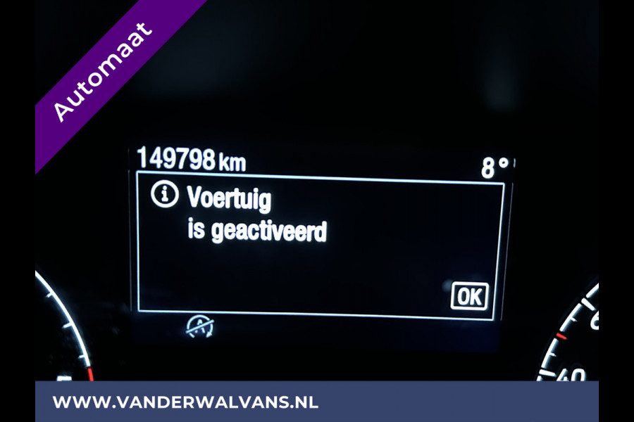 Ford Transit Custom 2.0 TDCI 130pk Automaat L1H1 Euro6 Airco | Apple Carplay | Camera cruisecontrol, parkeersensoren, verwarmde voorruit, trekhaak