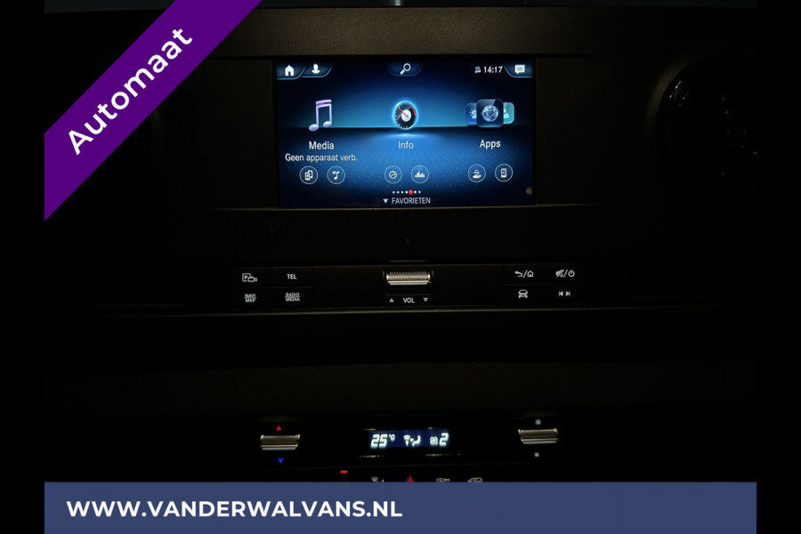 Mercedes-Benz Sprinter 317 CDI 170pk 9G-Tronic Automaat **BPM VRIJ voor de Ondernemer** L2H2 Fabrieksgarantie Euro6 Airco | Camera | Navigatie | Cruise Parkeersensoren, Stoelverwarming, Bijrijdersbank