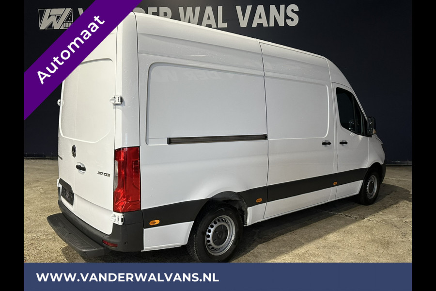 Mercedes-Benz Sprinter 317 CDI 170pk 9G-Tronic Automaat **BPM VRIJ voor de Ondernemer** L2H2 Fabrieksgarantie Euro6 Airco | Camera | Navigatie | Cruise Parkeersensoren, Stoelverwarming, Bijrijdersbank