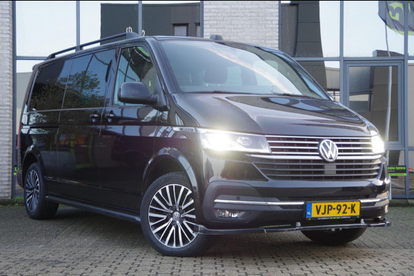 Volkswagen Transporter 2.0 TDI L2 DC-5P, 199PK AUT. 2X SCHUIFDEUR, LED, LEDER, TREKHAAK, VIRTUAL, ADAPT. CRUISE, CAMERA, PDC