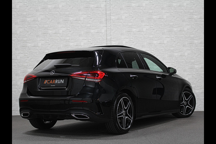 Mercedes-Benz A-Klasse 180 AMG-Line | Origineel NL | Panorama | Widescreen | Memory | Multibeam-LED | Keyless-Go | Sfeerverlichting | Dealer onderhouden | Night-Pakket | Carplay | Stoelverwarming | Camera | Lane Assist |