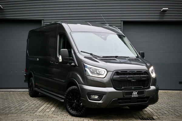 Ford Transit 350 2.0 TDCI L3H2 165PK AUT Limited | L+R Schuifdeur | 360 Camera | ACC | Navigatie | Bi-Xenon | Lane assist | BLIS | CarPlay | Trekhaak | 3-Zitter| Facelift model MY2025